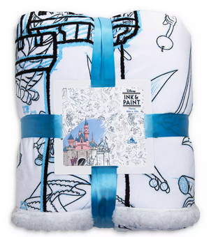Disney Parks Disneyland Ink & Paint Throw New with Tags