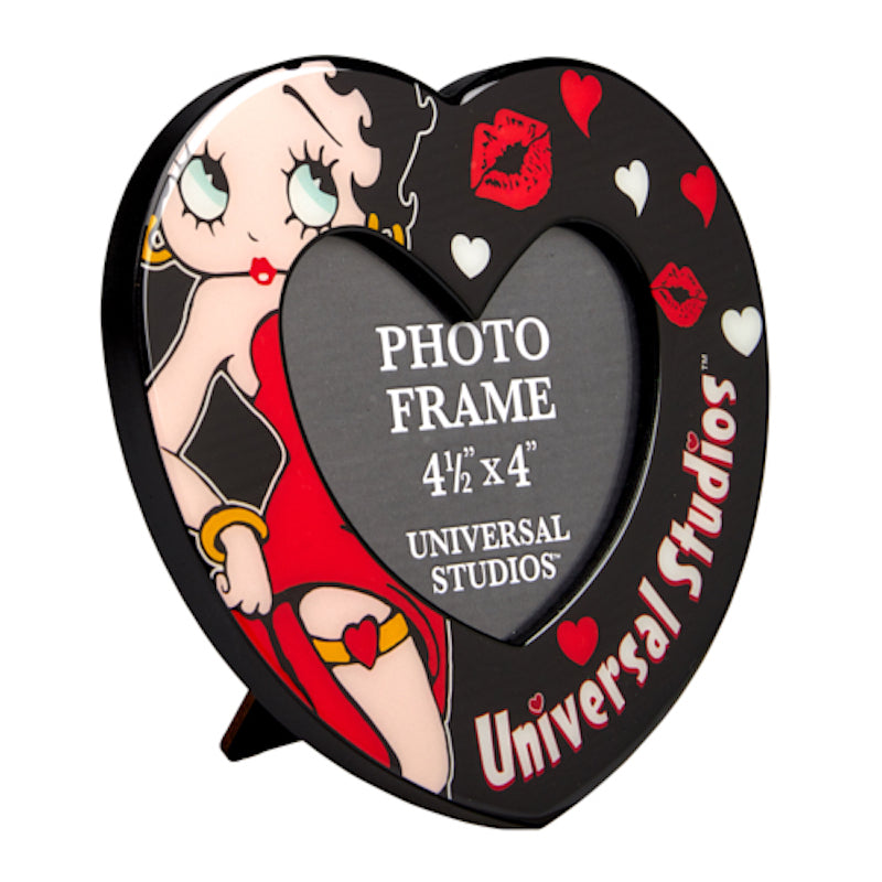 Universal Studios Betty Boop Black Heart Frame New