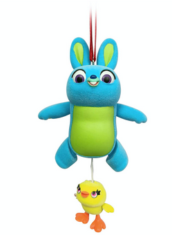 Disney Parks Toy Story Ducky Bunny Articulated Christmas Ornament New with Tag