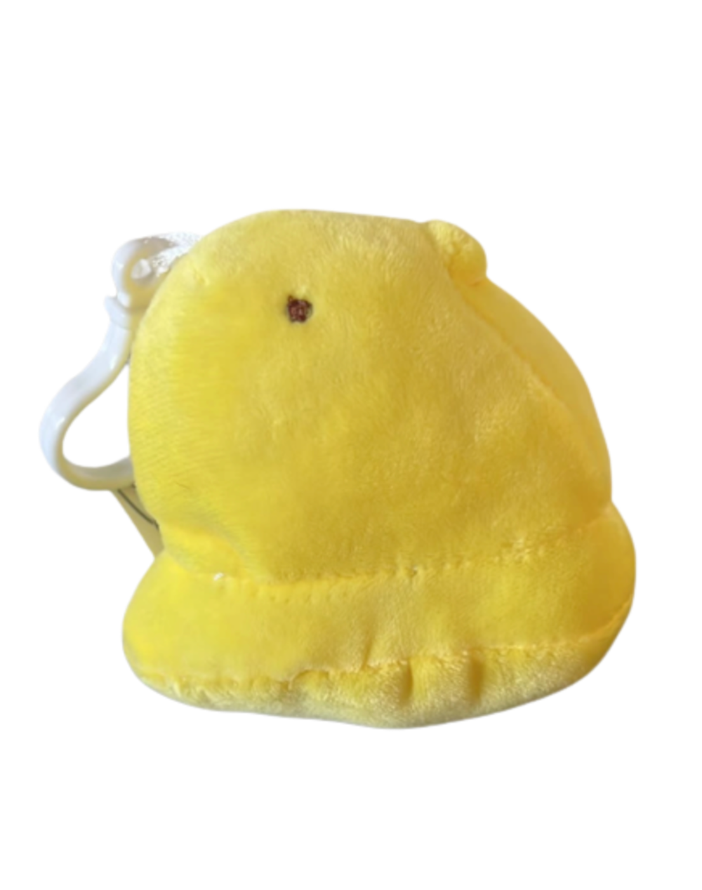Peeps Easter Peep Yellow Chick Backpack Clip Plush Keychain New with Tag