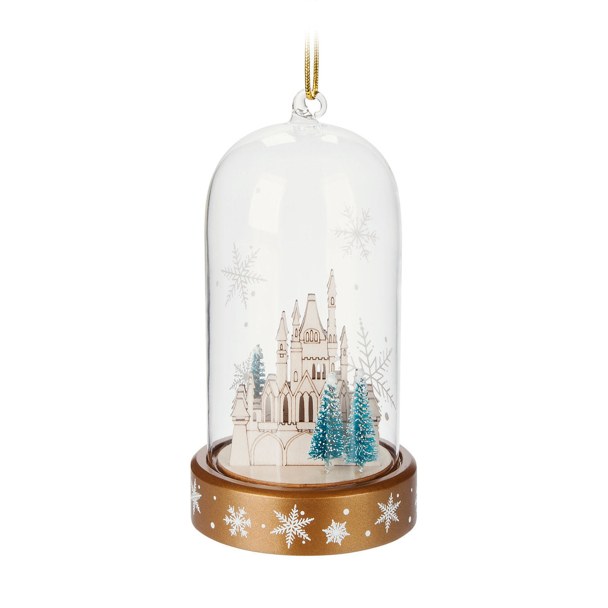 Disney Parks Turn of the Century Holiday Castle Light-Up Ornament New with Tags
