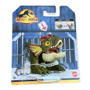Jurassic World Dominion Uncaged Wild Pop Ups Dilophosaurus Dino Toy New With Box