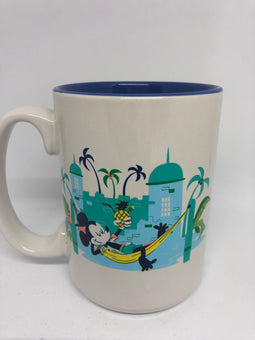 Disney Parks Caribbean Beach Resort Ceramic Coffee Mug New