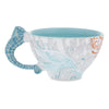 Disney Parks The Little Mermaid Ariel Art Nouveau Mug Cup and Saucer Set New