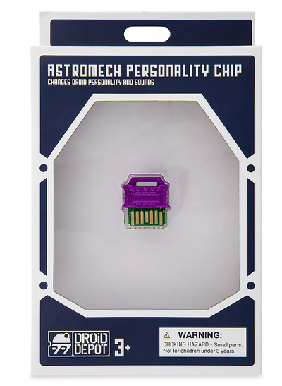 Disney Star Wars Galaxy's Purple Droid Depot Astromech Personality Chip New Box