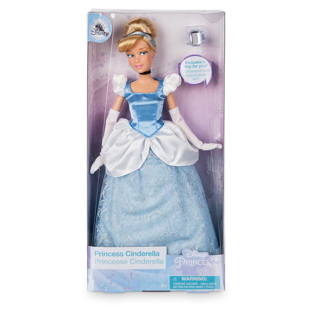Disney Princess Cinderella Classic Doll with Ring New with Box I Love Characters Disney Princess Cinderella Classic Doll with Ring New with Box I Love Characters