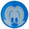 Disney Parks Mickey Mouse Silicone Covered Blue Glass Dessert Plate New