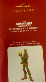 Hallmark 2020 Guardians of the Galaxy Groot Christmas Ornament New with Box