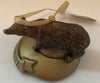 Universal Studios Harry Potter Hufflepuff House Icon Mascot Christmas Ornament
