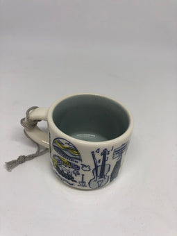 Starbucks Coffee Been There West Virginia Ceramic Ornament Espresso Mug New Box
