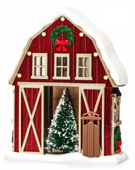 Bath and Body Works Christmas Winter Barn Nightlight Wallflowers Plug New