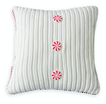 Disney Mickey and Minnie Made It Merry and Bright Holiday Throw Pillow New Tag