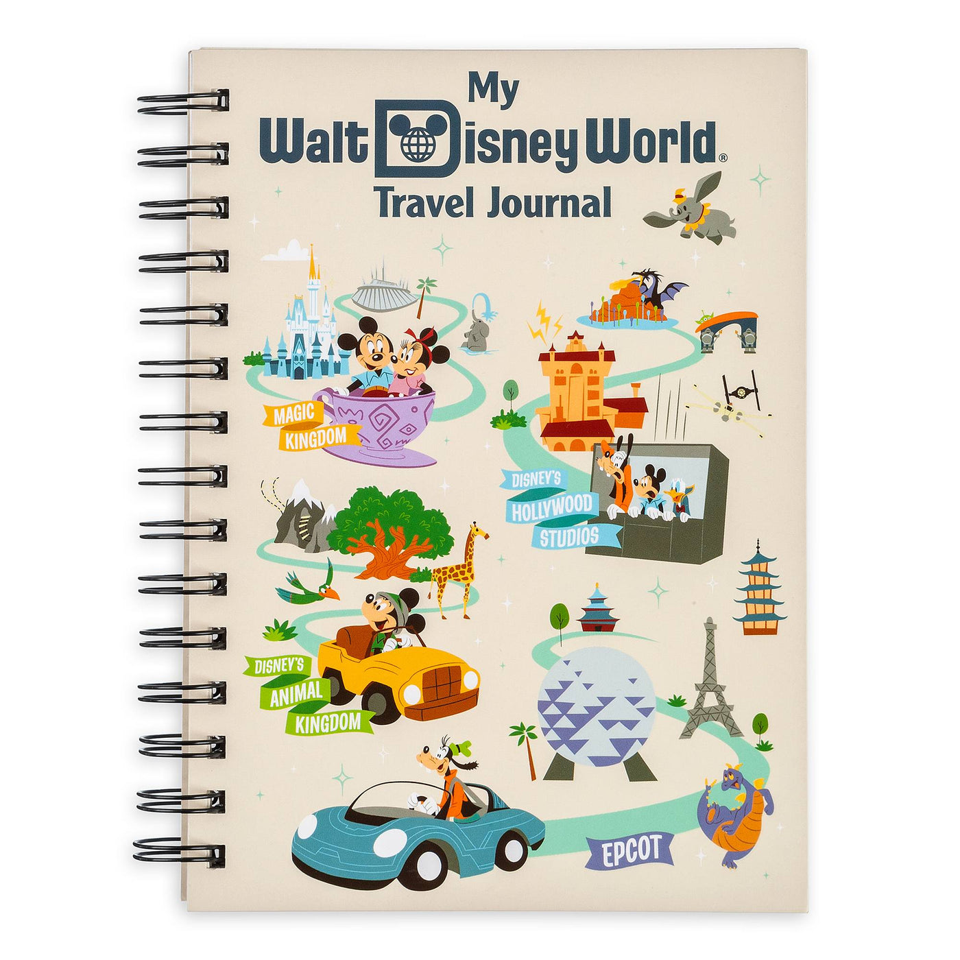 Disney Parks Mickey Mouse and Friends Travel Journal Walt Disney World New