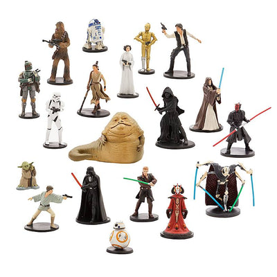 Disney Star Wars Mega Play Set Figurine Set of 20 New with Box