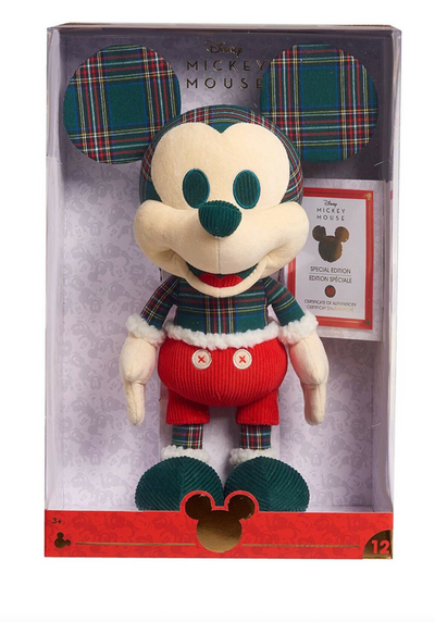 Disney Year of the Mickey Holiday Spirit Plush Exclusive Amazon New with Box