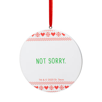 Department 56 Grinch Ugly Sweater Christmas Ornament New with Tag