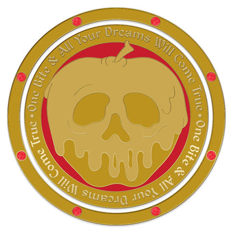 Disney Evil Queen as Hag Spinner Pin Snow White and the Seven Dwarfs Limited