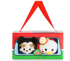 Disney Store Mickey Mouse Donald Duck Tsum Tsum Plush Italy Set Mini 3 1/2''