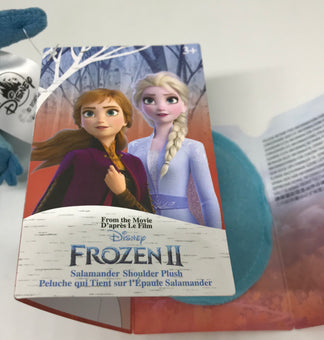 Disney Frozen Salamander Magnetic Shoulder Plush New with Tags