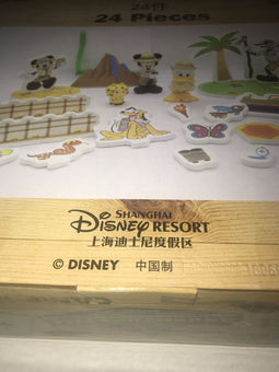 Disney Parks Shanghai Adventure Isle Mickey & Friends Bath Toys Set New with Box