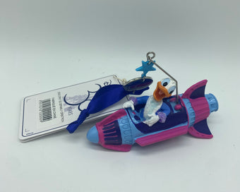 Disney 30th Disneyland Paris Donald Astro Spaceship Christmas Ornament New Tag