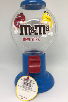 M&M's World Gumball Candy Dispenser New York New with Tags