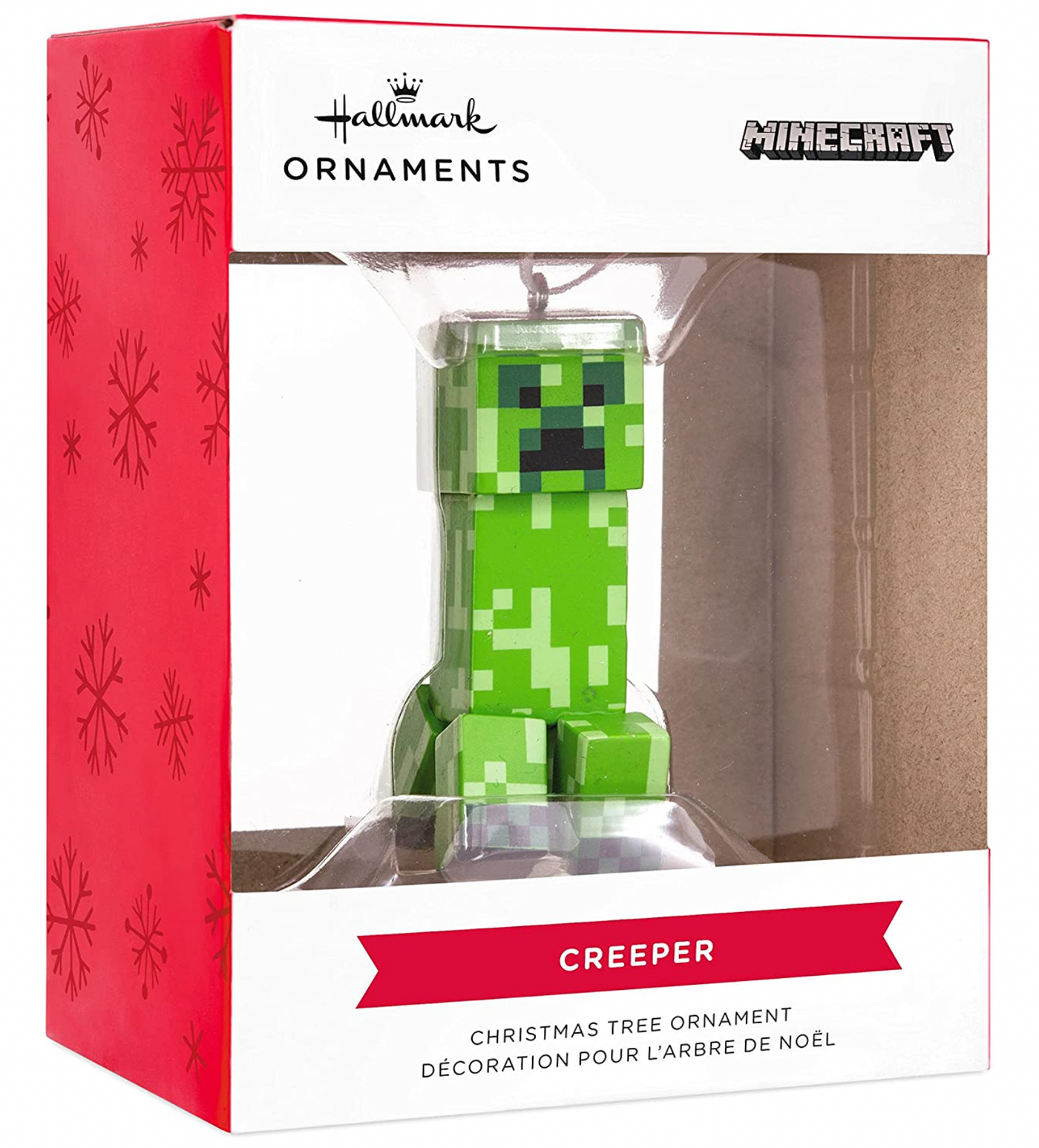 Hallmark Minecraft Creeper Christmas Ornament New With Box