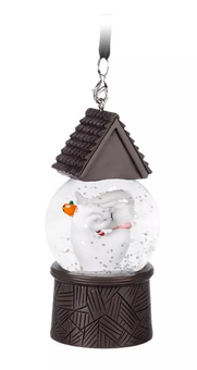 Disney Parks Nightmare Before Christmas Zero Snowglobe Ornament New