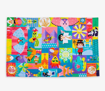 Disney Parks It's a Small World Throw New with Tag