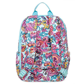 Disney Mickey Mouse Friends Colorful Garden Iconic Campus Backpack Vera Bradley