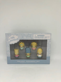 Universal Studios Simpsons Figurine Holiday Ornament Set of 5 Pieces New w Box