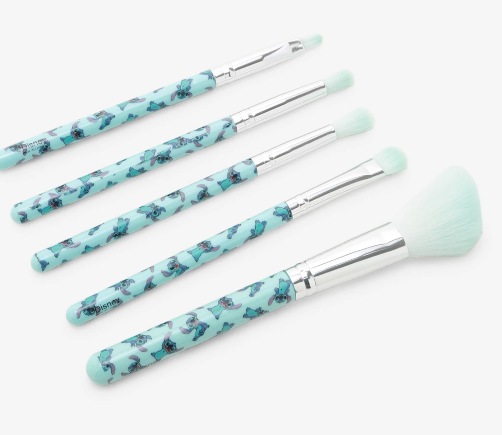 Disney Lilo & Stitch Scrump Makeup Brush Set Set New with Box