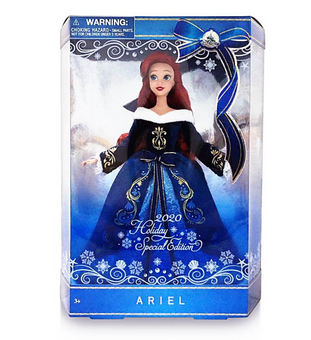 Disney 2020 The Little Mermaid Ariel Holiday Special Edition Doll New with Box