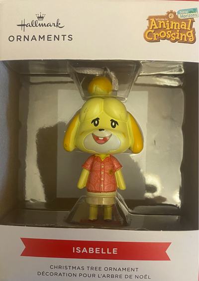 Hallmark Animal Crossing New Horizons Isabelle Christmas Ornament New with Box