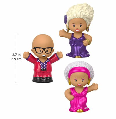 Fisher-Price Little People Collector RuPaul Figure Set The Famous Drag Performer