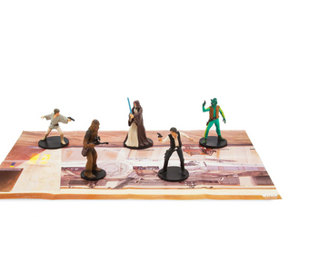 Disney Star Wars Cantina Fold-up Illustrated Play Mat Play Set New with Box