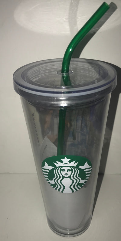 Disney Walt Disney World Starbucks Attractions Acrylic Tumbler w Straw 24oz New