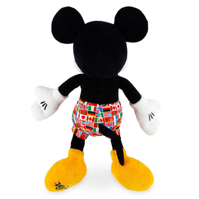 Disney Parks Epcot Flags Mickey Mouse 11inc Plush New with Tags
