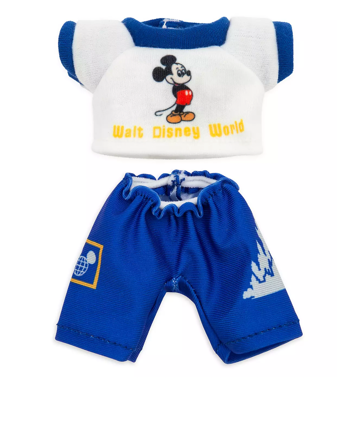 Disney NuiMOs Outfit WDW 50th Vault Blue and White Top and Trousers New w Card