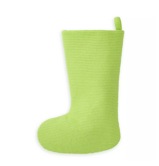 Disney Parks Monsters Mike Wazowski Knit Christmas Holiday Stocking New with Tag