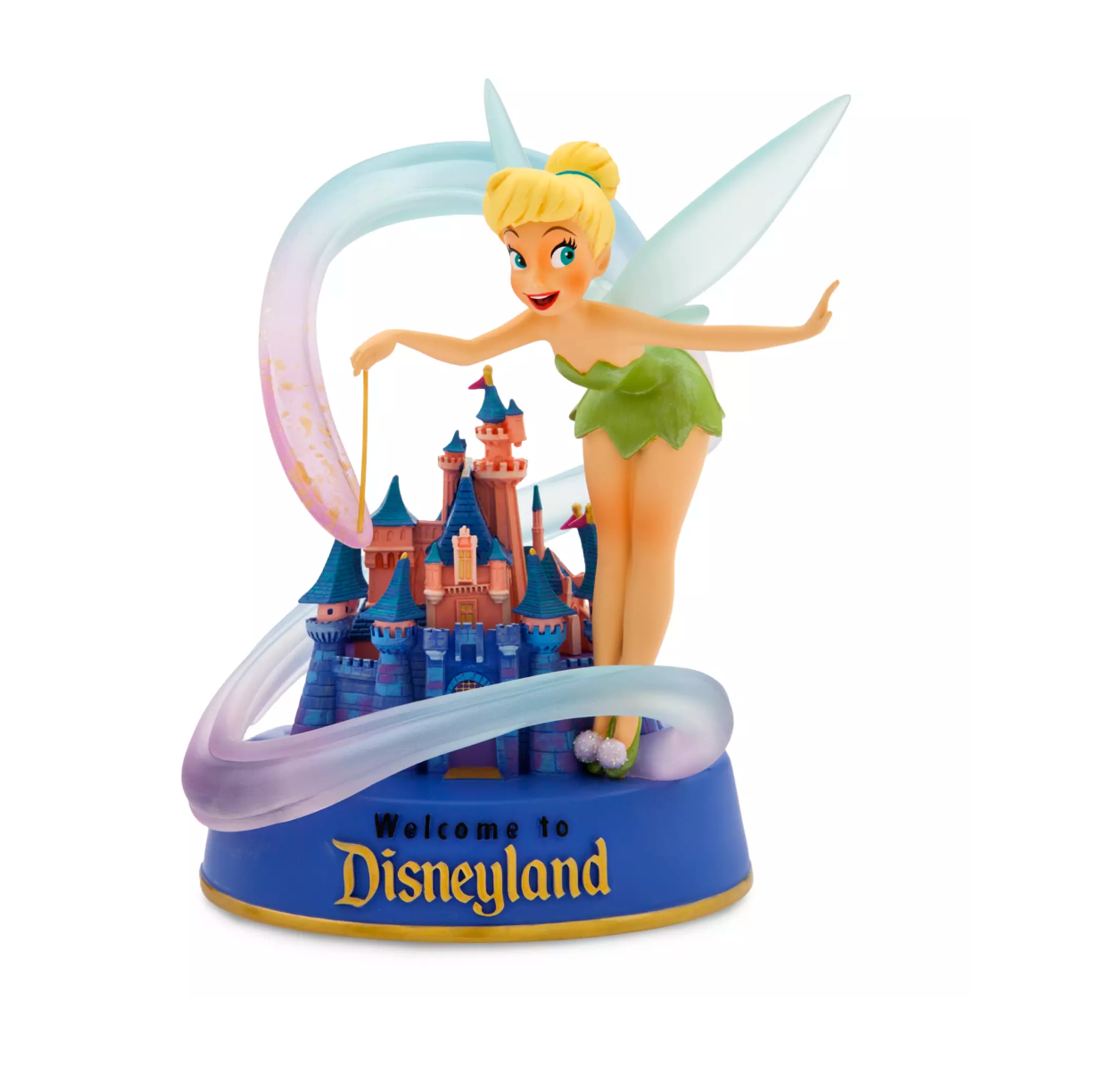 Disney 100 Years of Wonder Tinker Bell Sleeping Beauty Castle Figure Disneyland