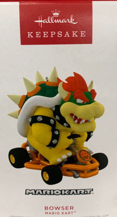 Hallmark 2022 Nintendo Mario Kart Bowser Christmas Ornament New With Box