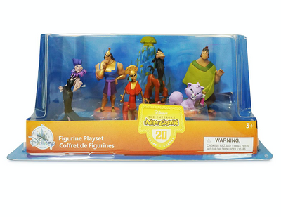 Disney 20th The Emperor's New Groove Figure Play Set Cake Topper New with Box