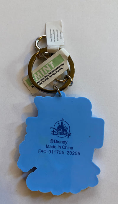 Disney Parks Dogs Stay Pawsitive Keychain New with Tag