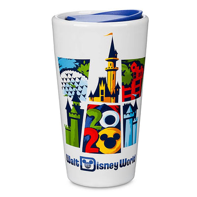 Disney Parks Walt Disney World 2020 Ceramic Travel Tumbler New