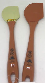 Disney Parks Lumiere and Cogsworth Kitchen Spatula Set New with Tags