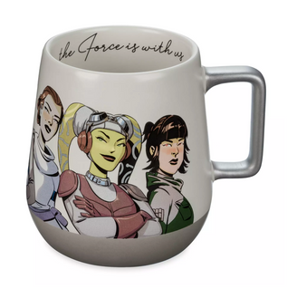 Disney Parks Star Wars Women of the Galaxy The Force is With Us Mug New