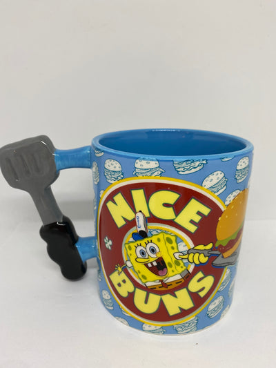 Universal Studios Spongebob Nice Buns Ceramic Coffee Mug