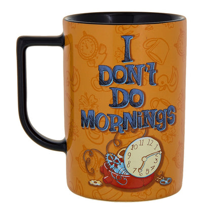 Disney Parks Stitch I Don't Do Mornings Coffee Ceramic Mug New