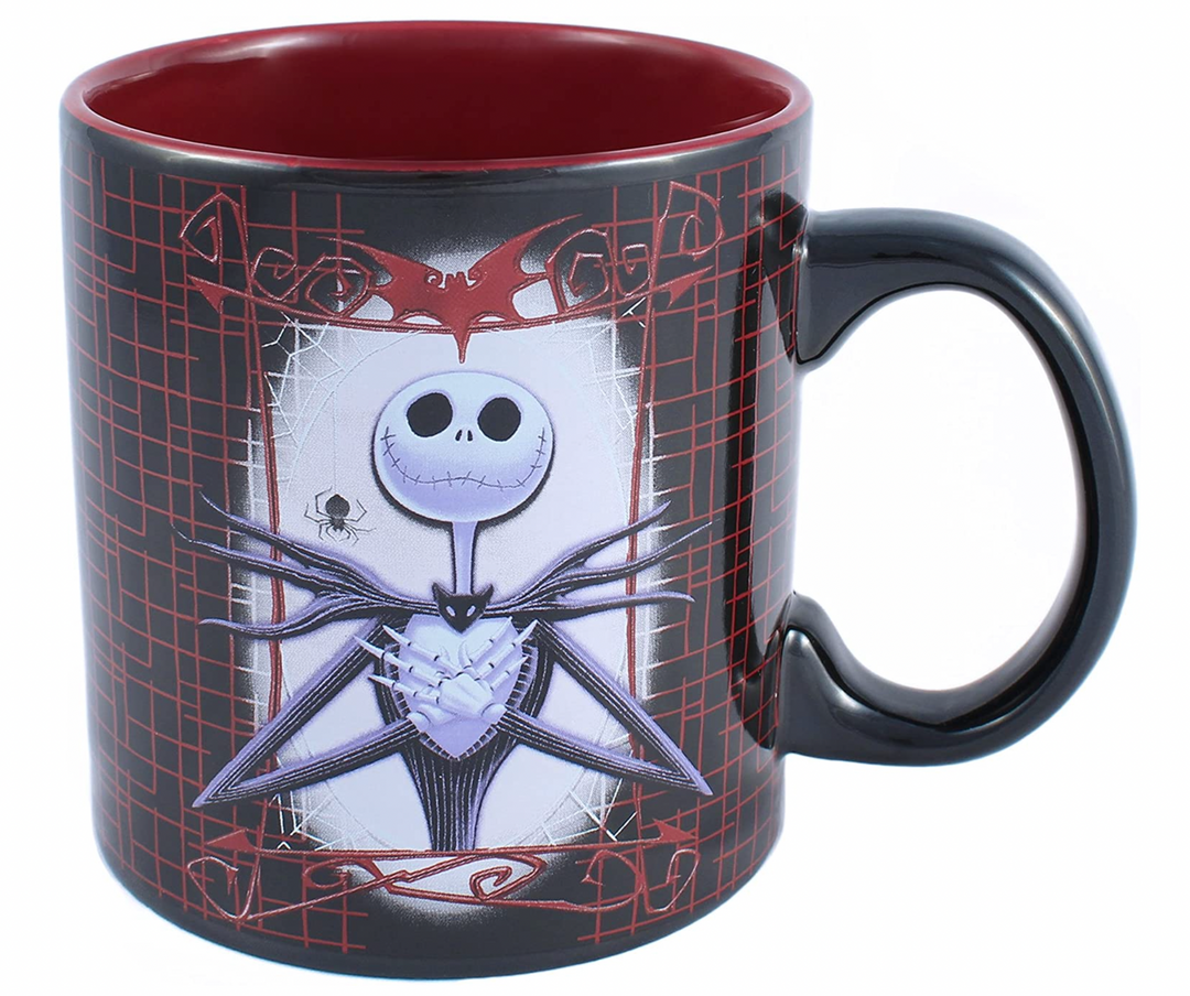 20 oz jack skellington coffee mug Disney Jack Skellington Nightmare Before Christmas Arms Crossed Jumbo – I  Love Characters